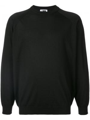 Кашемировый классический свитер H Beauty&Youth. Цвет: черный
