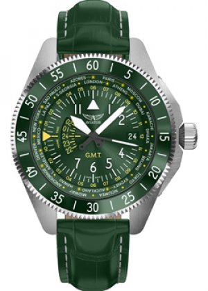 Швейцарские наручные мужские часы V.1.37.0.309.4. Коллекция Airacobra Aviator