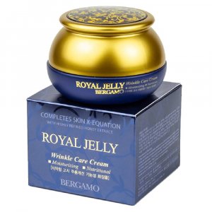 Крем от морщин Moselle Royal Jelly 50г / Увлажнение, разглаживание морщин, корейская косметика Bergamo