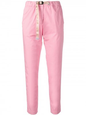 Укороченные брюки White Sand. Цвет: розовый