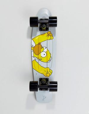 Скейтборд Simpsons x Penny homer Skateboards. Цвет: черный