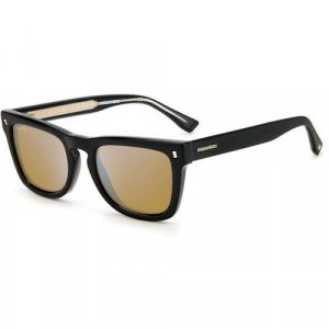 Солнцезащитные очки , золотой, черный DSQUARED2. Цвет: золотистый/золотой