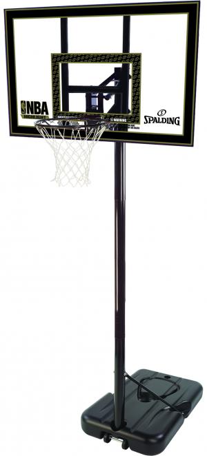 Баскетбольная стойка 2013 Highlight 42 Acrylic System Spalding. Цвет: черный