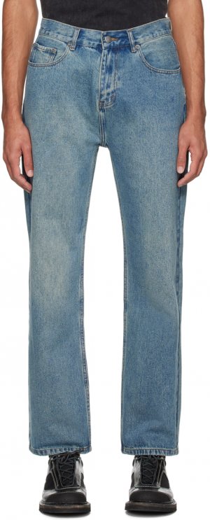 Прямые джинсы цвета индиго Wynn Hamlyn