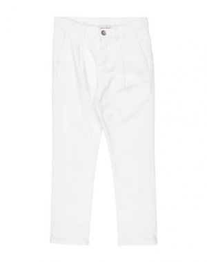 Повседневные брюки BRIAN RUSH. Цвет: белый