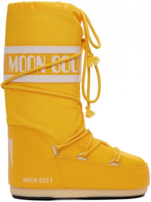 Желтые ботинки Icon Moon Boot
