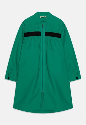 Классическое пальто, изумрудно-ярко-зеленый Marni
