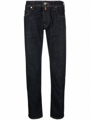 Mid-rise straight-leg jeans Incotex. Цвет: синий