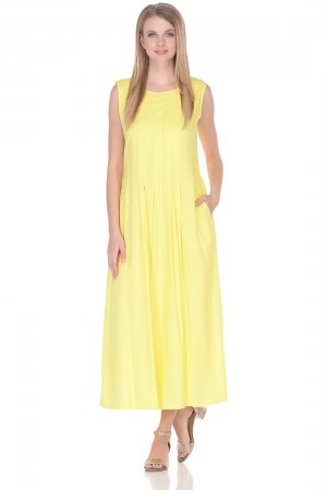 Платье baon. Цвет: желтый