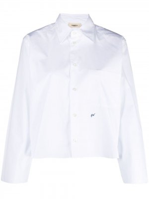 Рубашка с нагрудным карманом Barena. Цвет: белый