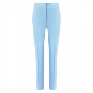 Льняные брюки Rag&Bone. Цвет: голубой