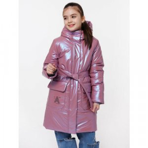 Куртка , размер 146, розовый АКСАРТ. Цвет: розовый/лиловый