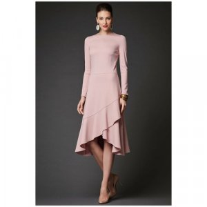 Платье , размер 44, розовый Арт-Деко. Цвет: розовый
