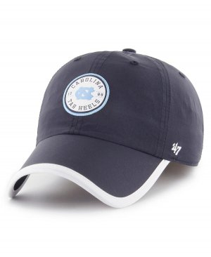 Мужская темно-синяя регулируемая шляпа North Carolina Tar Heels Microburst Clean Up '47 Brand '47