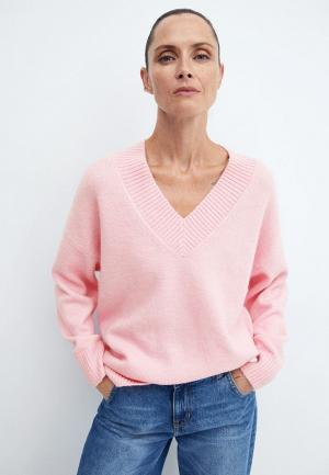 Пуловер Mango TALDORAV. Цвет: розовый