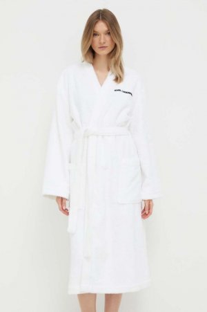 Банный халат , белый Karl Lagerfeld