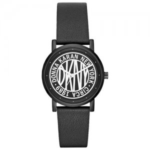 Наручные часы Soho, черный DKNY. Цвет: черный