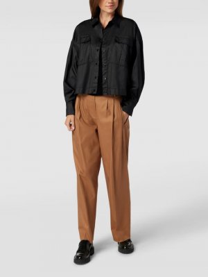 Куртка-рубашка с нагрудными карманами модель ENIA , темно-коричневый Drykorn. Цвет: коричневый