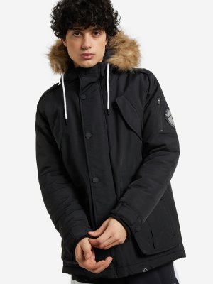 Куртка утепленная мужская Polter, Черный Ellesse. Цвет: черный