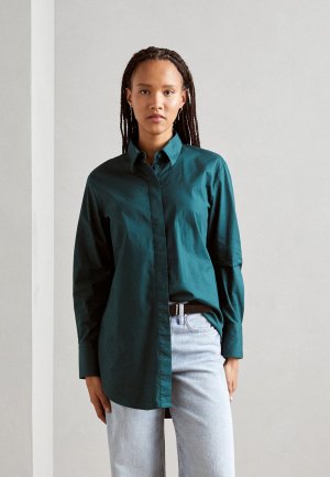 Рубашка ПЛАЙН, изумрудно-зеленый Esprit