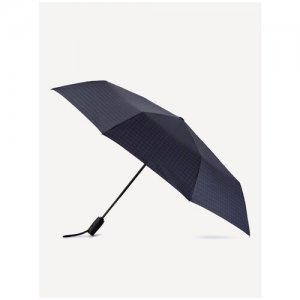 Смарт-зонт , черный, синий ELEGANZZA. Цвет: черный/синий