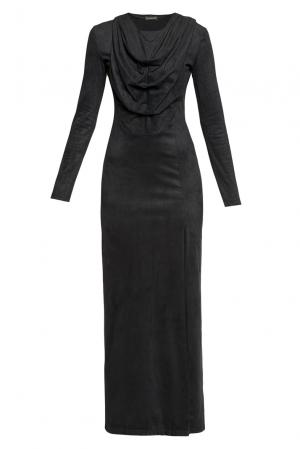 Замшевое платье 189480 Bygakoff. Цвет: черный