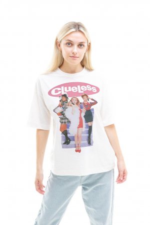 Женская классическая футболка Stairs, белый Clueless