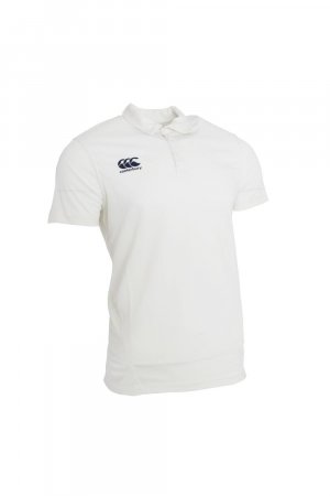 Рубашка для крикета с коротким рукавом , белый Canterbury