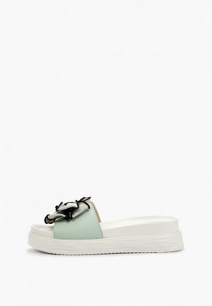 Сабо Kraus Shoes Collection. Цвет: зеленый