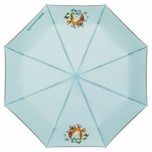Зонт для девушек 3911-08 ArtRain. Цвет: голубой