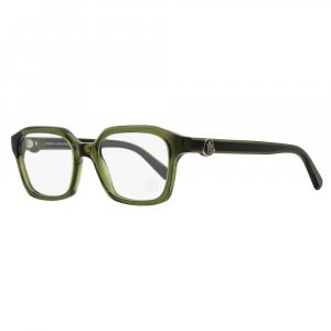 Прямоугольные очки унисекс ML5181 096 Зеленые Черные 52 мм Moncler