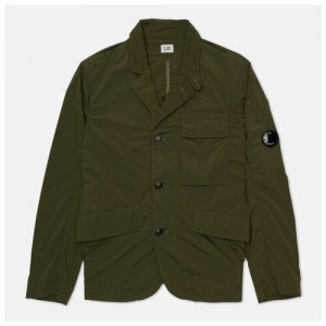 Мужской пиджак Nycra-R оливковый , Размер 48 C.P. Company. Цвет: зеленый