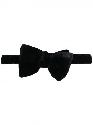 Бархатный галстук-бабочка Tom Ford. Цвет: черный