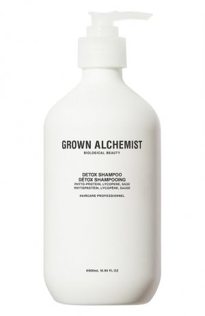 Детокс шампунь для волос (500ml) Grown Alchemist. Цвет: бесцветный