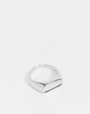 Лаконичное кольцо с покрытием -Серебряный SVNX