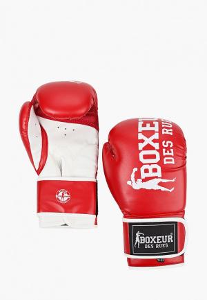 Перчатки боксерские Boxeur Des Rues. Цвет: красный