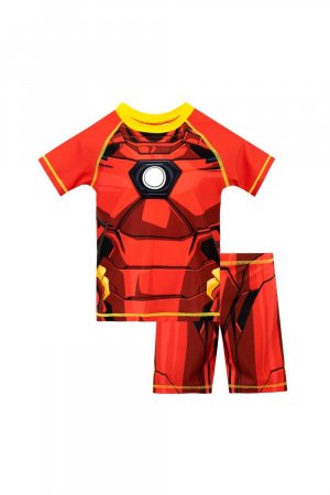 Комплект для плавания из двух частей Ironman Avengers , красный Marvel