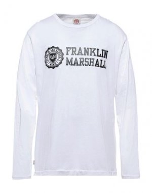 Футболка FRANKLIN & MARSHALL. Цвет: белый