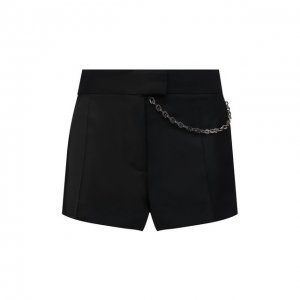 Шерстяные шорты Givenchy. Цвет: чёрный