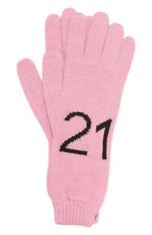 Перчатки N21. Цвет: розовый