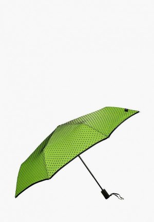 Зонт складной Flioraj. Цвет: зеленый