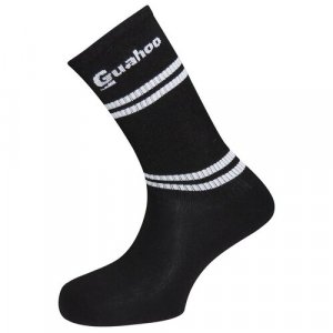 Носки , размер RU 31/ EU 45-47 (XL), черный Guahoo. Цвет: черный
