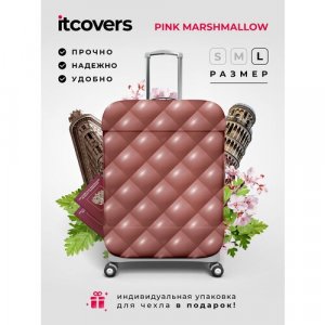 Чехол для чемодана , 150 л, размер L, розовый Fancy Armor. Цвет: розовый
