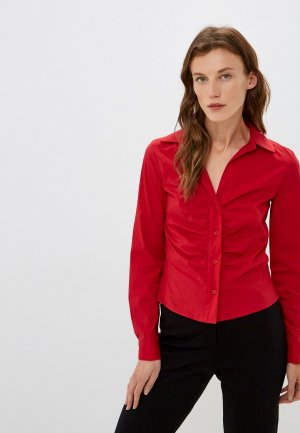 Блуза Please. Цвет: красный