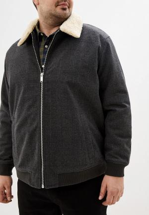 Куртка утепленная Burton Menswear London. Цвет: серый