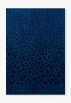 Полотенце Roberto Cavalli 100x150 см. Цвет: синий