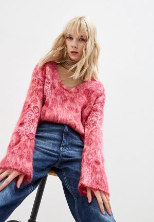 Пуловер Dondup. Цвет: розовый