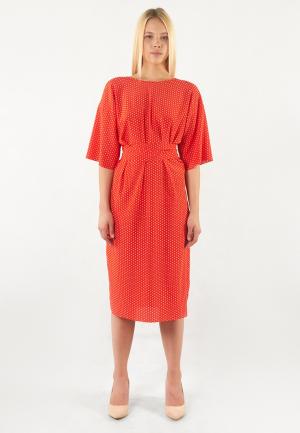 Платье Marina Rimer. Цвет: красный