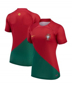 Женская красная сборная Португалии 2022/23, реплика домашнего стадиона Breathe Stadium, пустая футболка , красный Nike