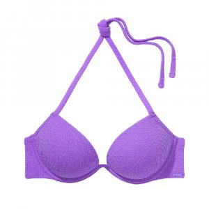 Лиф бикини Victoria's Secret Pink Super Push-up, фиолетовый Victoria's